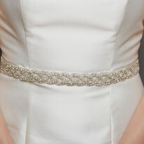AW1252 Diamante Bridal Belt