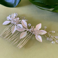 Small Leaf & Flower Comb